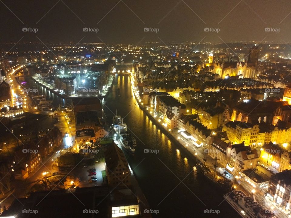 Gdansk by night