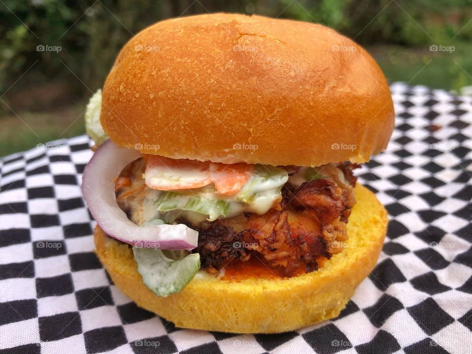 Gourmet Slider With Fried Chicken