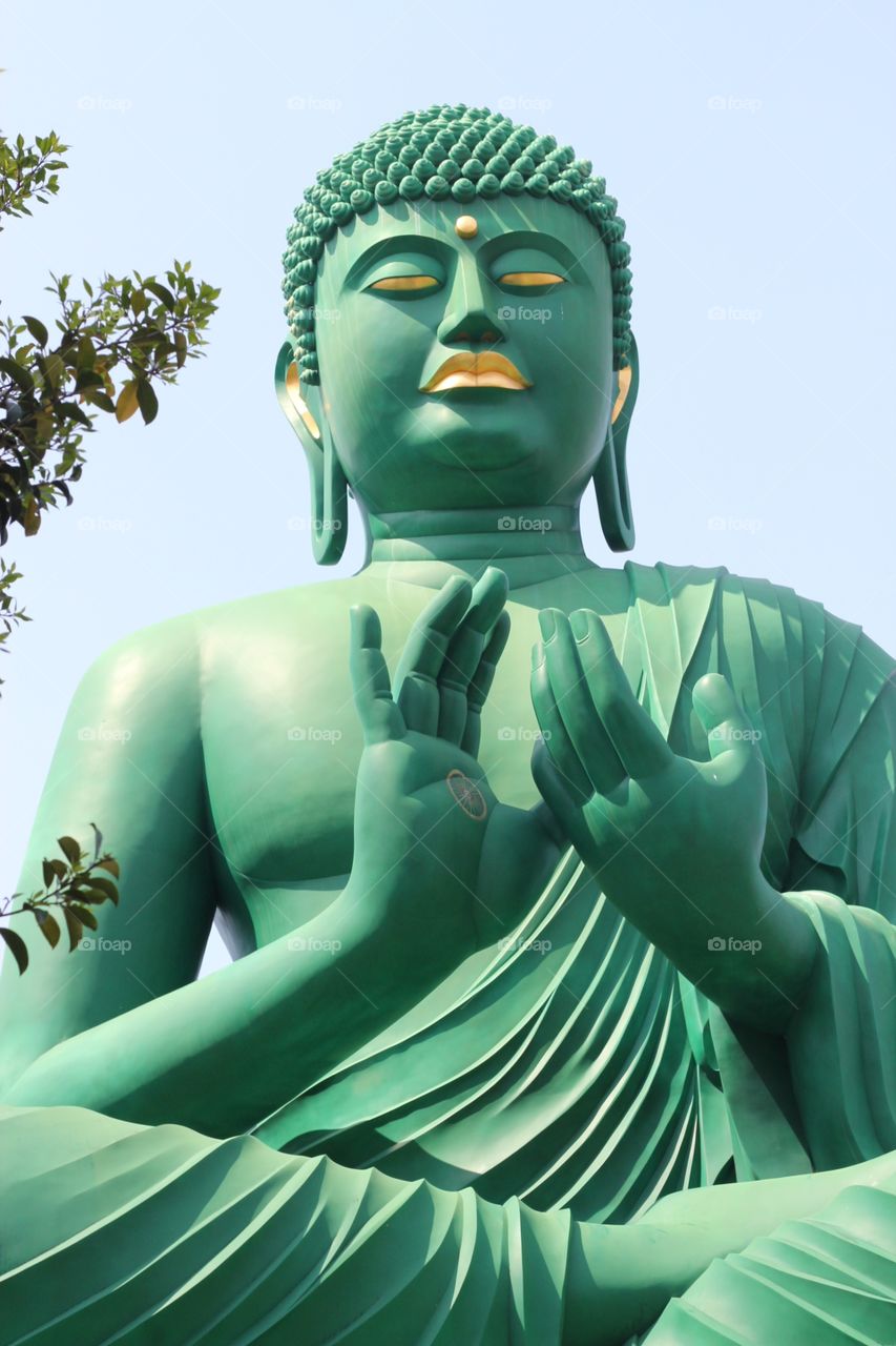 Big green Buddha 