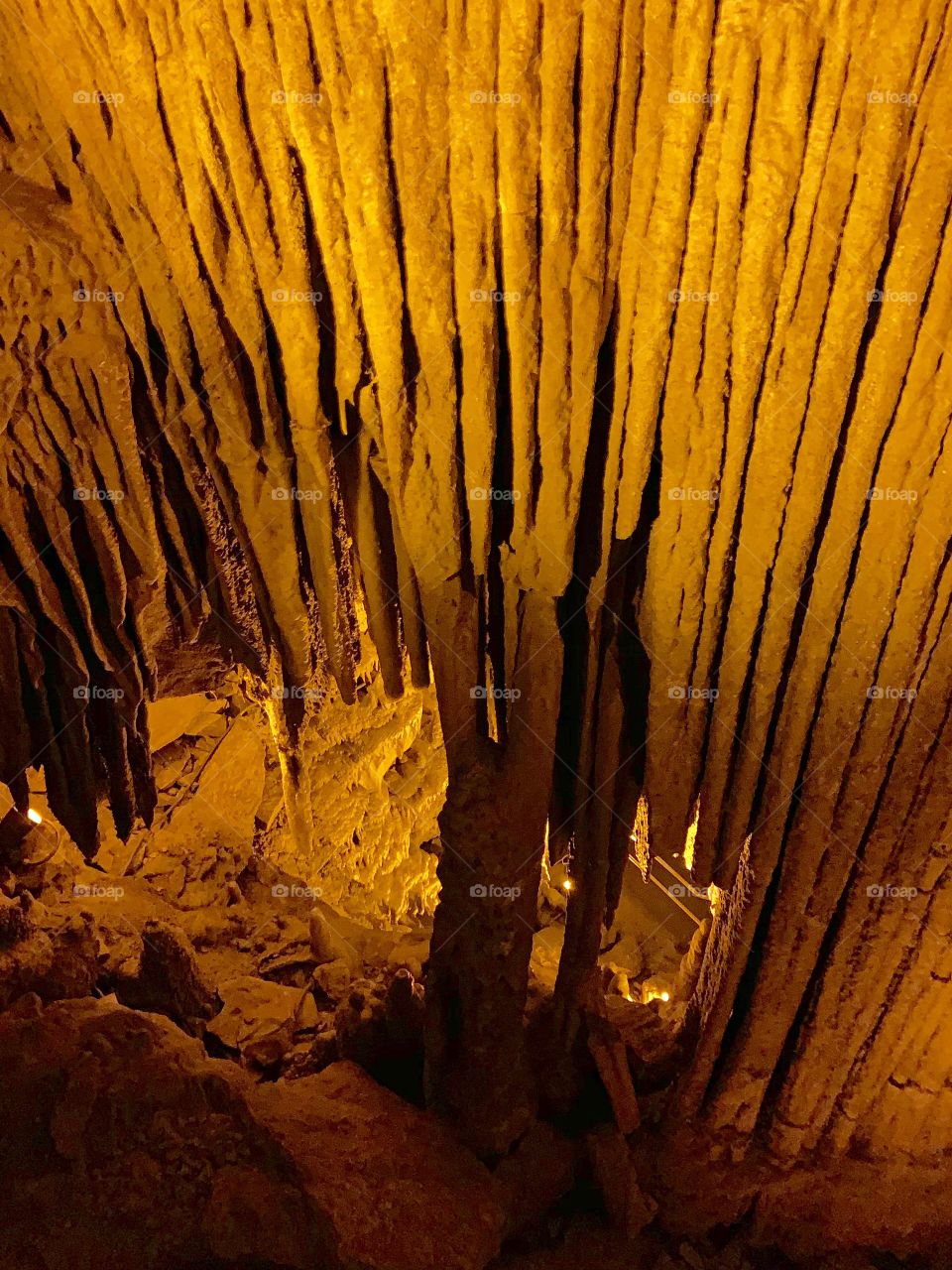 Frozen Niagara mammoth cave