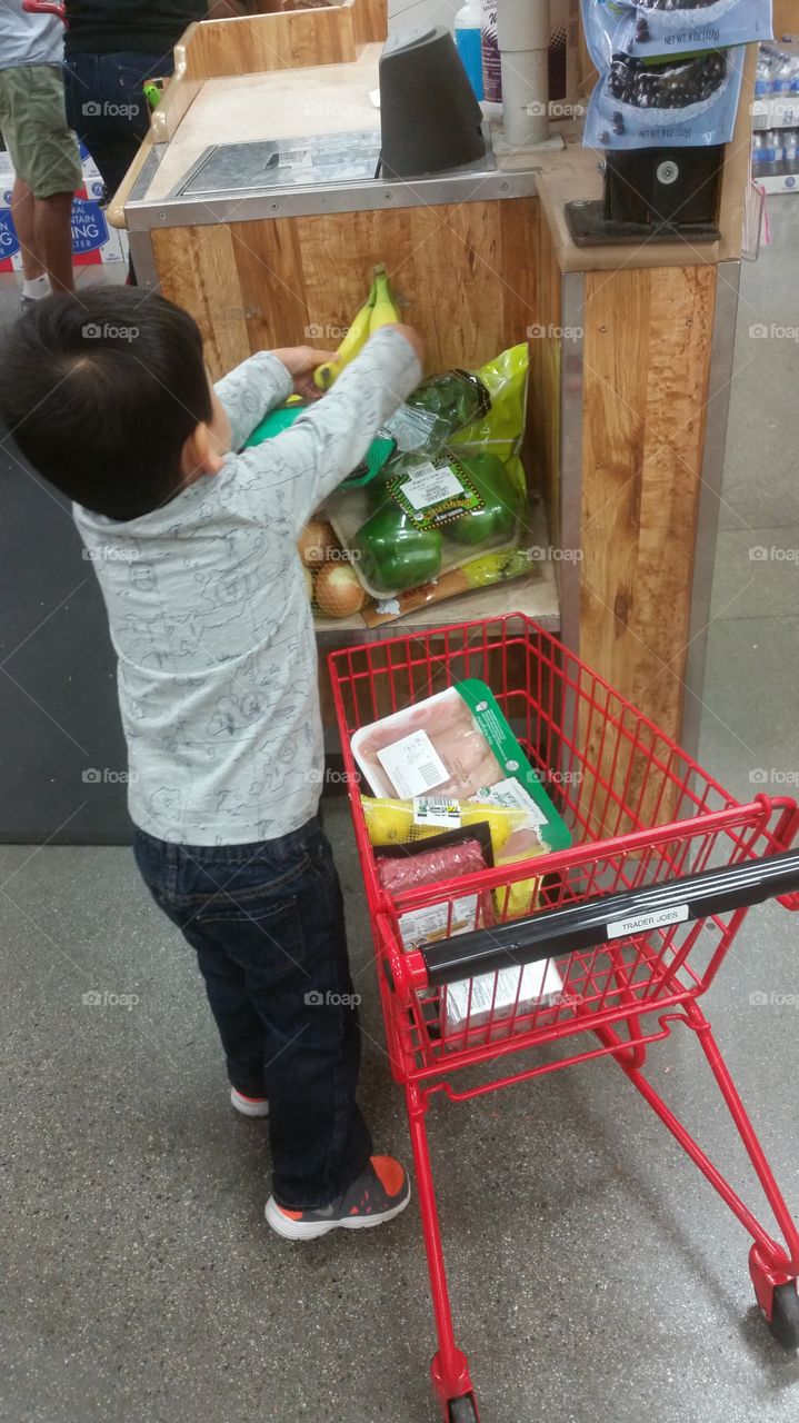 grocery shopping