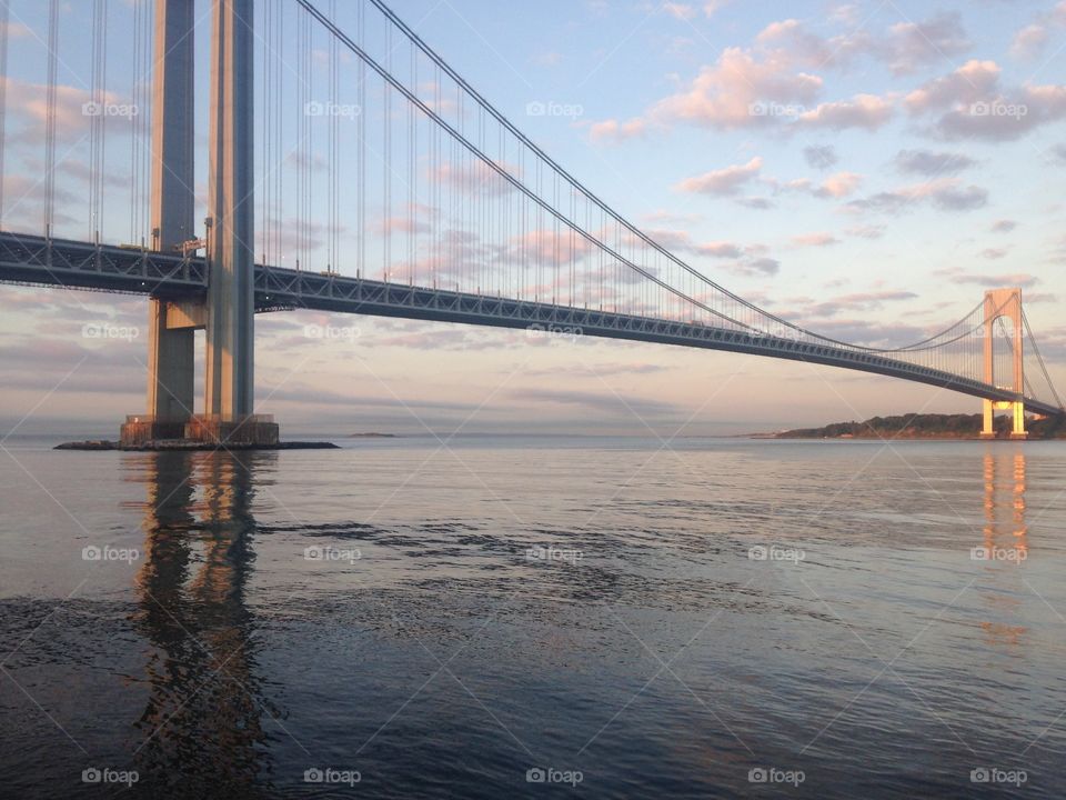 Calm waters by the Verrazano 