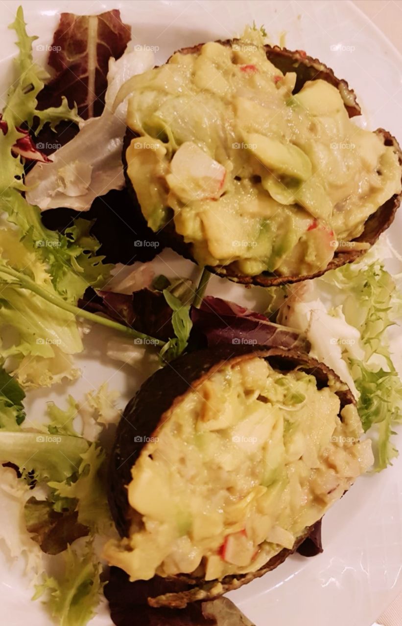 Aguacate relleno