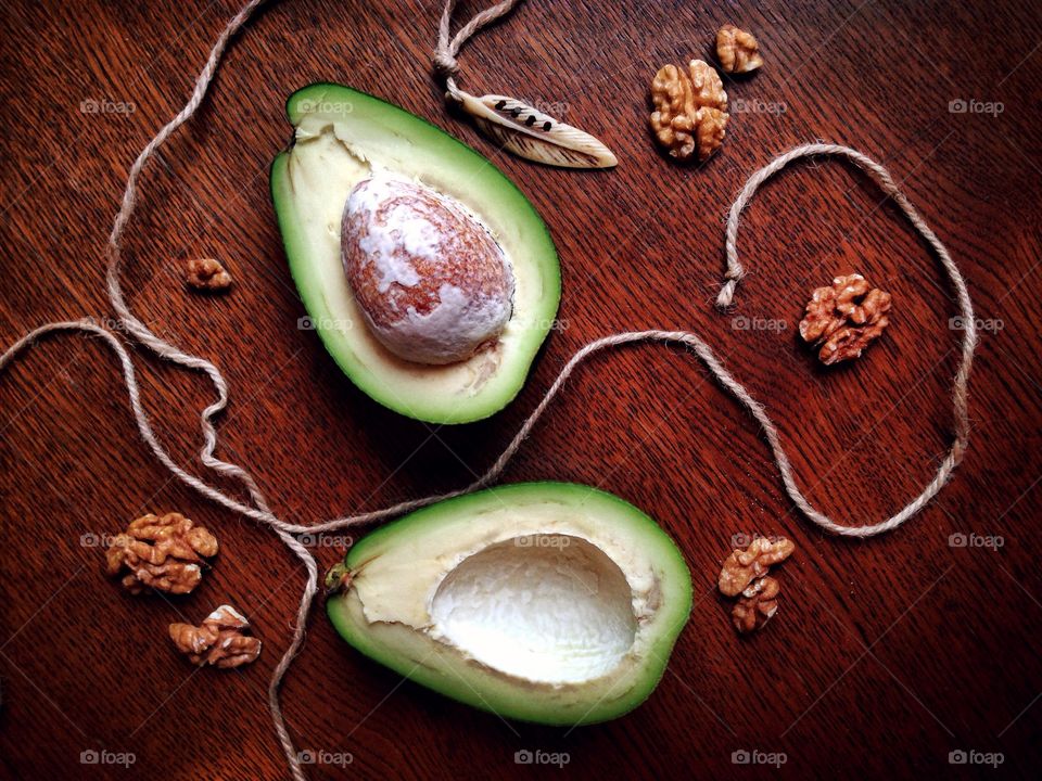 Nuts and Avocado 