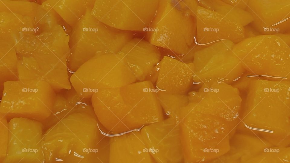 diced peaches in syrup