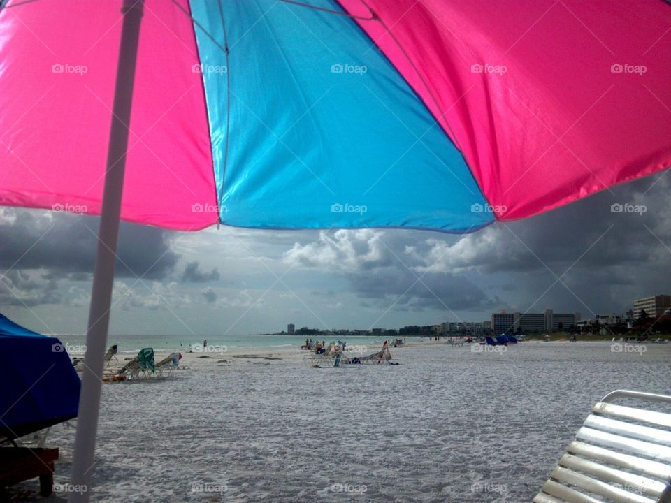 Umbrella on the beach