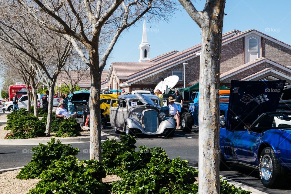 Classic car show 