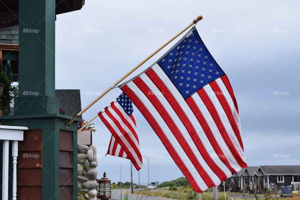 Flag, Patriotism, Wind, Flagpole, No Person