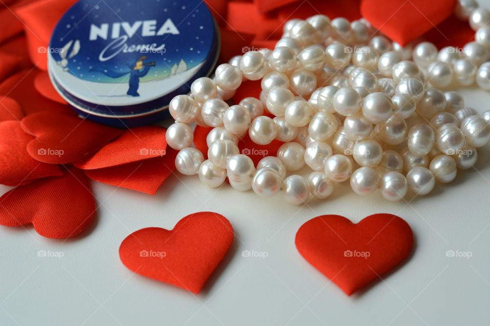 Romance, Gift, Love, No Person, Beads