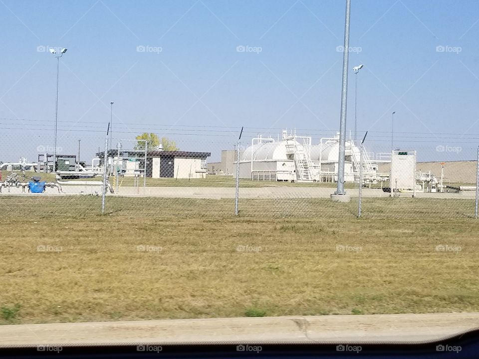 Sky, Industry, House, Grass, Summer