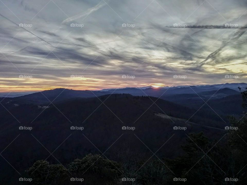 Wide open views from mountain peaks