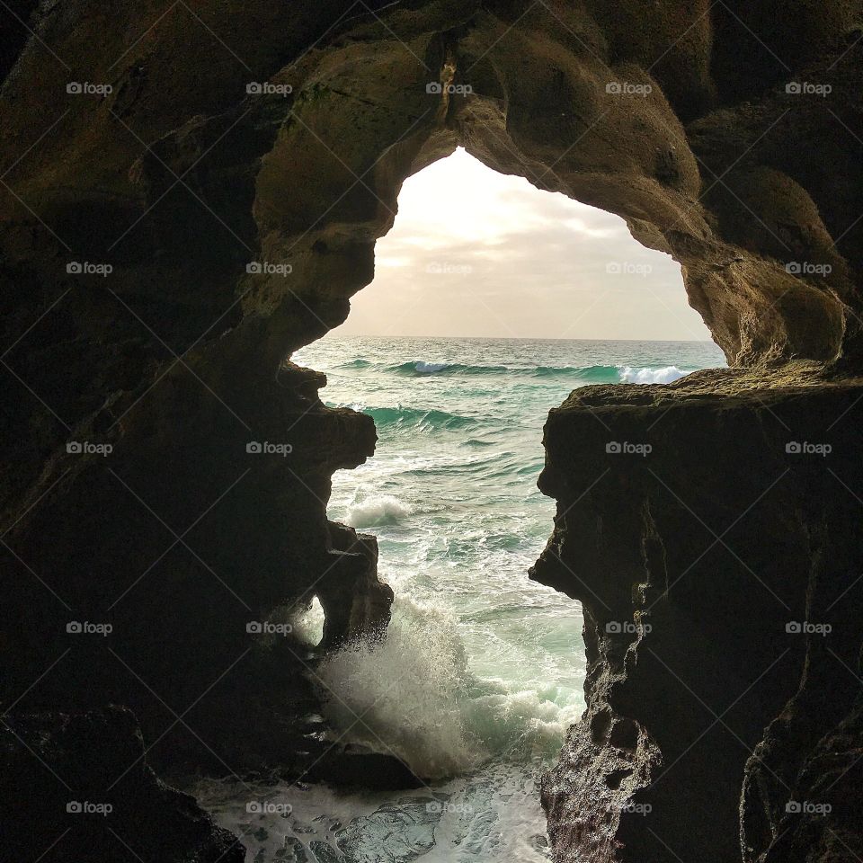 Cave in tangier