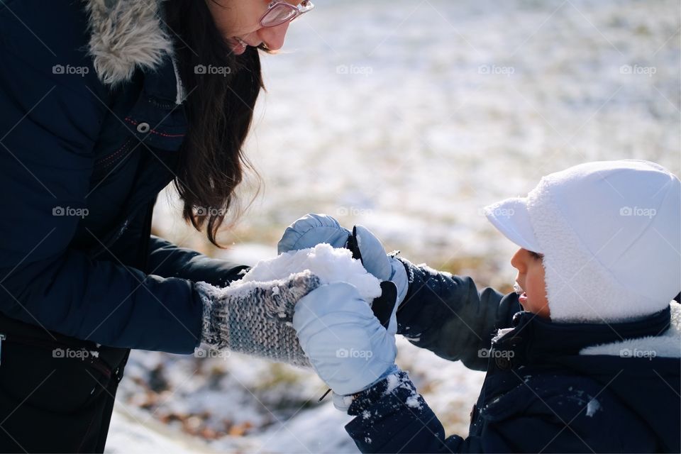 Touch of snow...