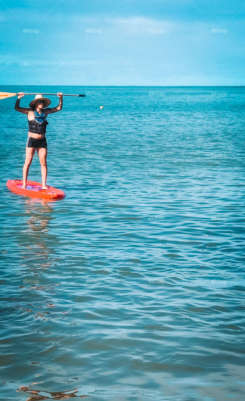 a perfect day for paddling