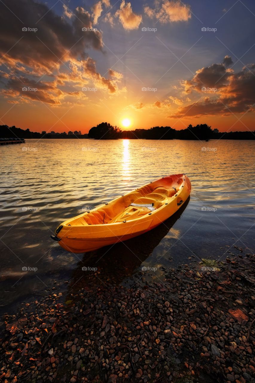 Sunset at Wetland Park Putrajaya