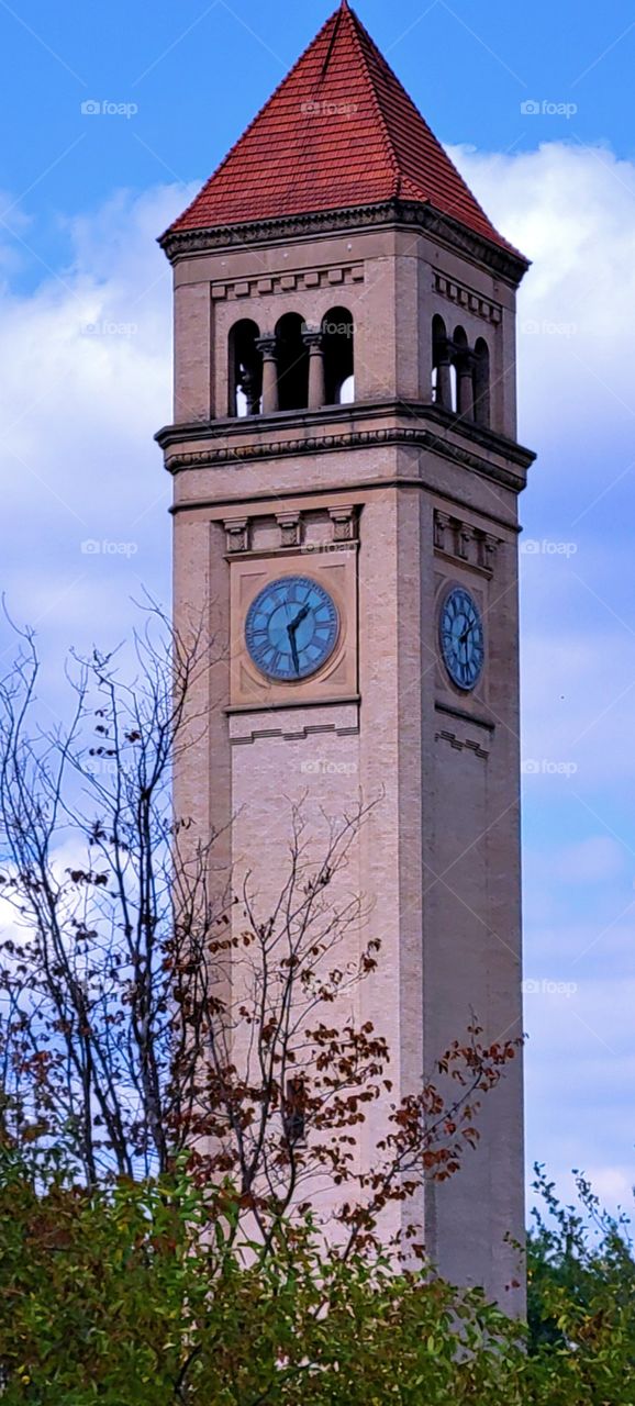 Spokane Click Tower at River Front Park