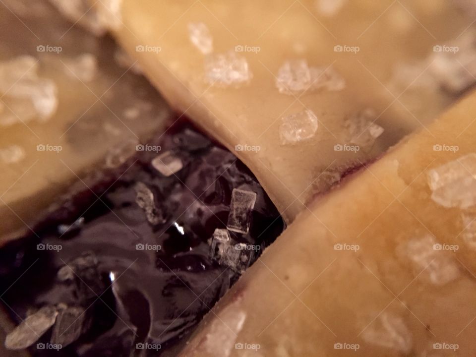 Blueberry pie cookie