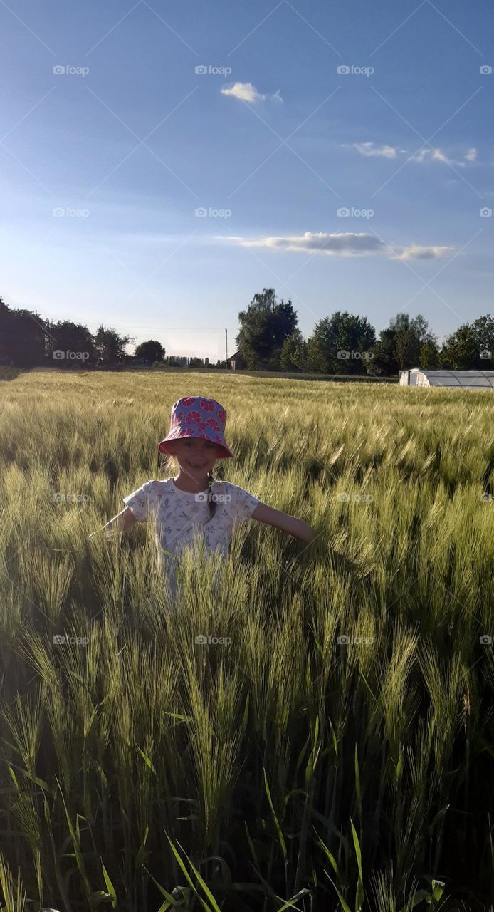 sweet summer days in a village)