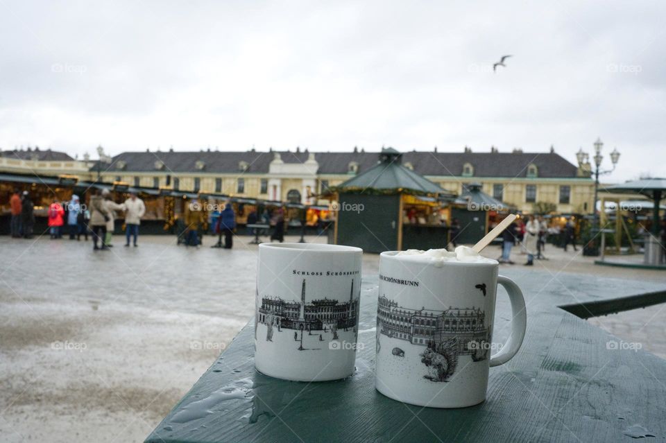 two cups of winter punch