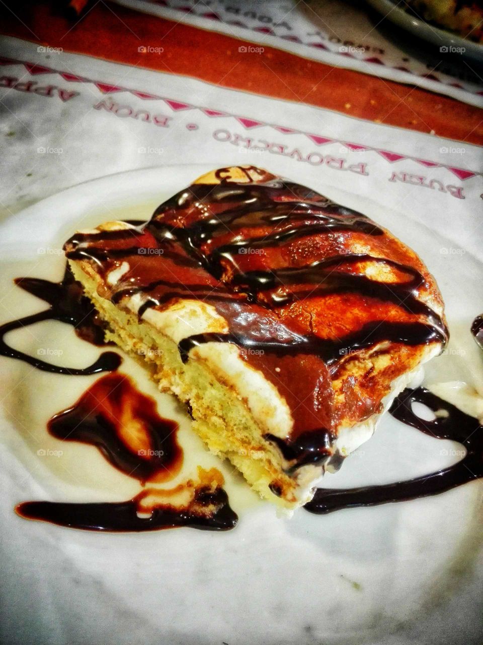 Sweet appetizing dessert