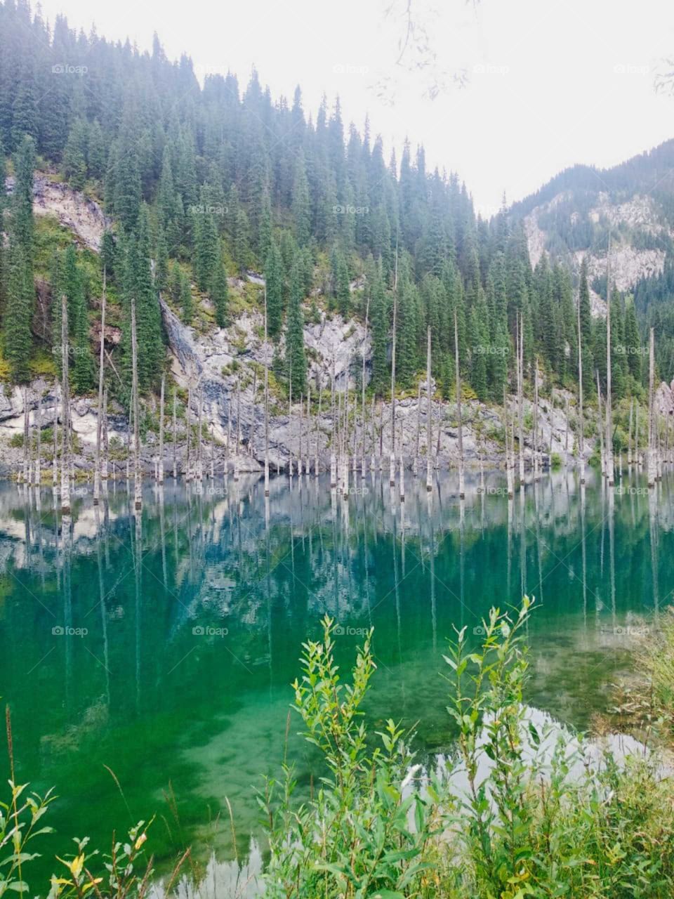 Горное озеро