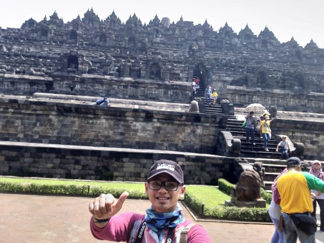 Borobudur Temple.