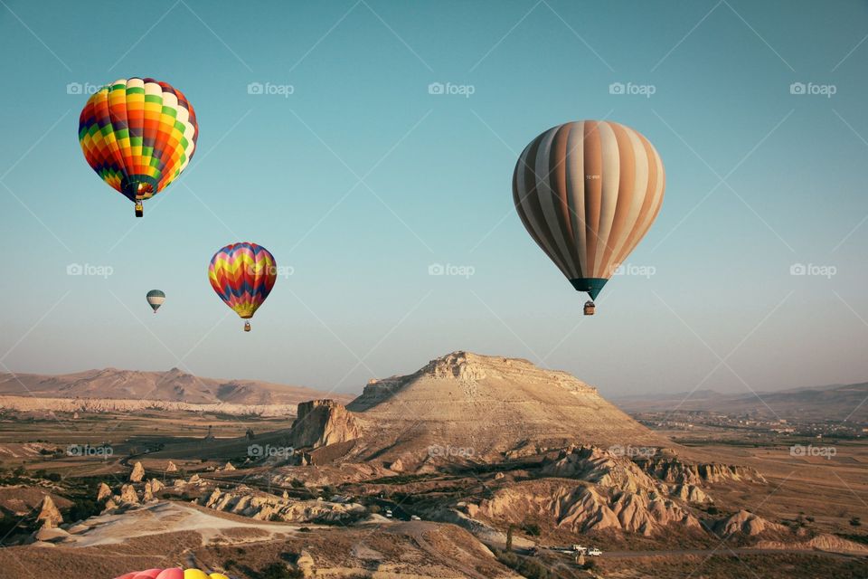 colourful Hot Air balloon photography