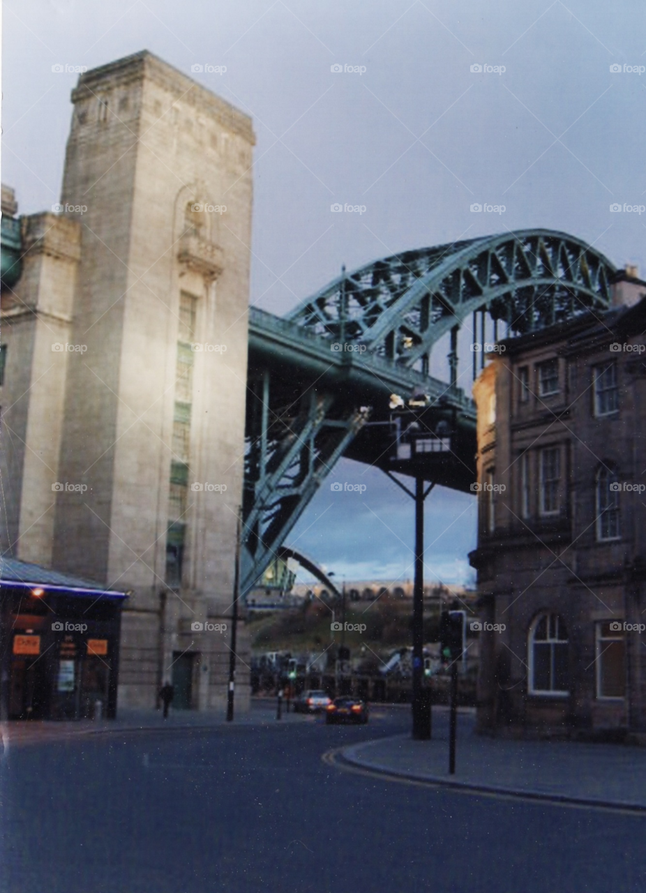 train bridge tyne newcastle by clarkie28