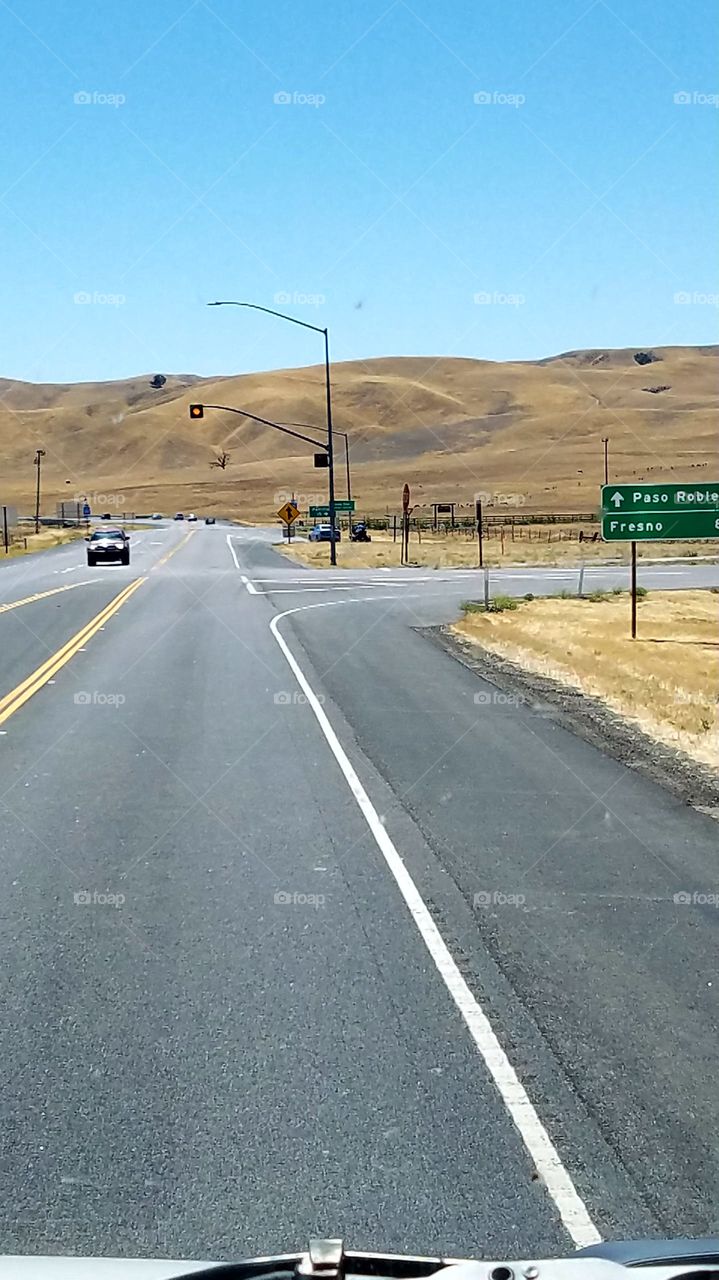 this is the intersection where James Dean died.