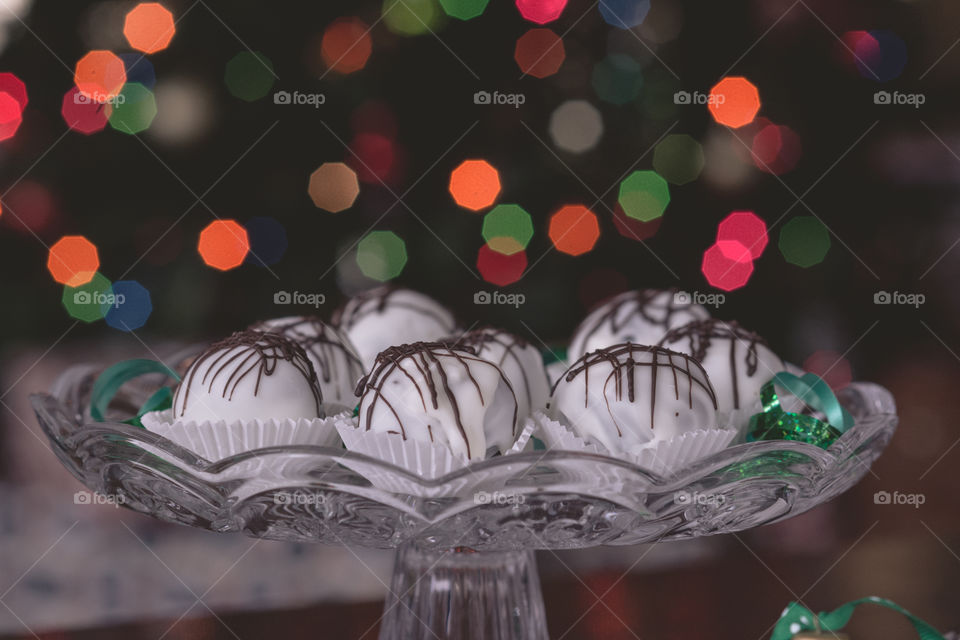 Homemade Oreo balls