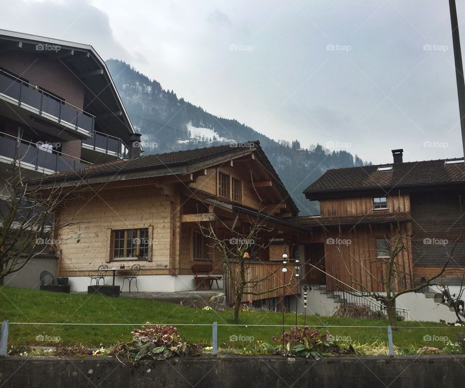 Quaint Idyllic village, Switzerland 