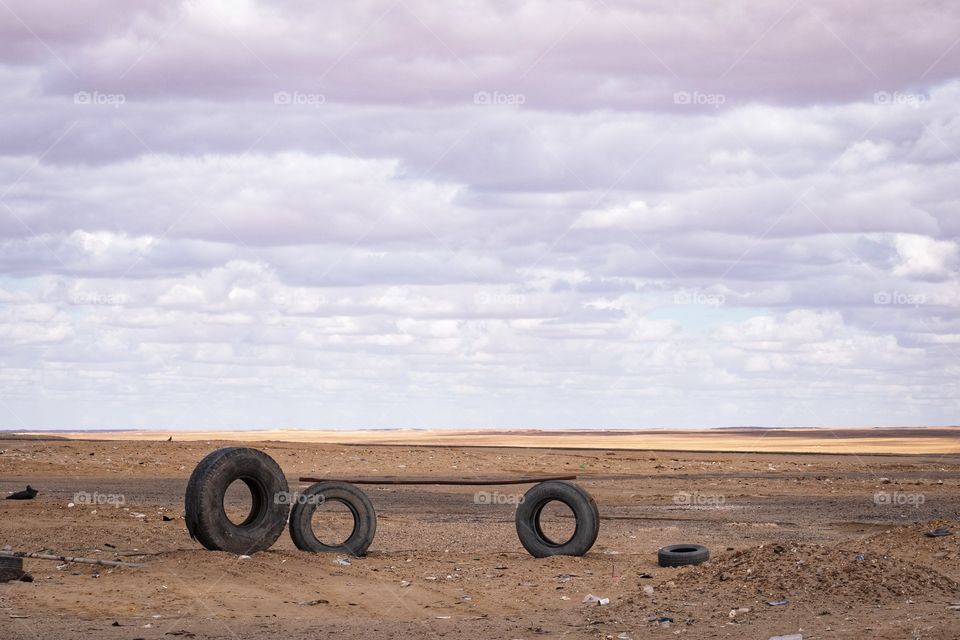 Land scape of desert