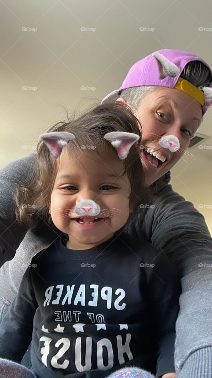 Playing with toddler girl, funny moments with daughter, fun times with toddlers, tender moments having a good time with daughter