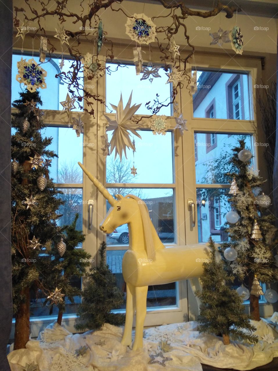 Christmas decoration with Unicorn