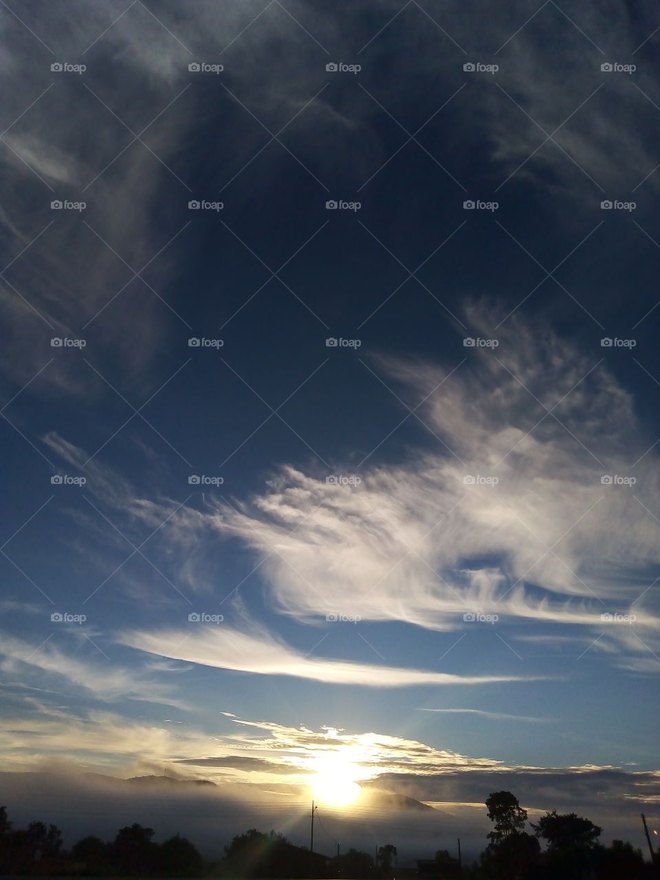 lindo final de tarde