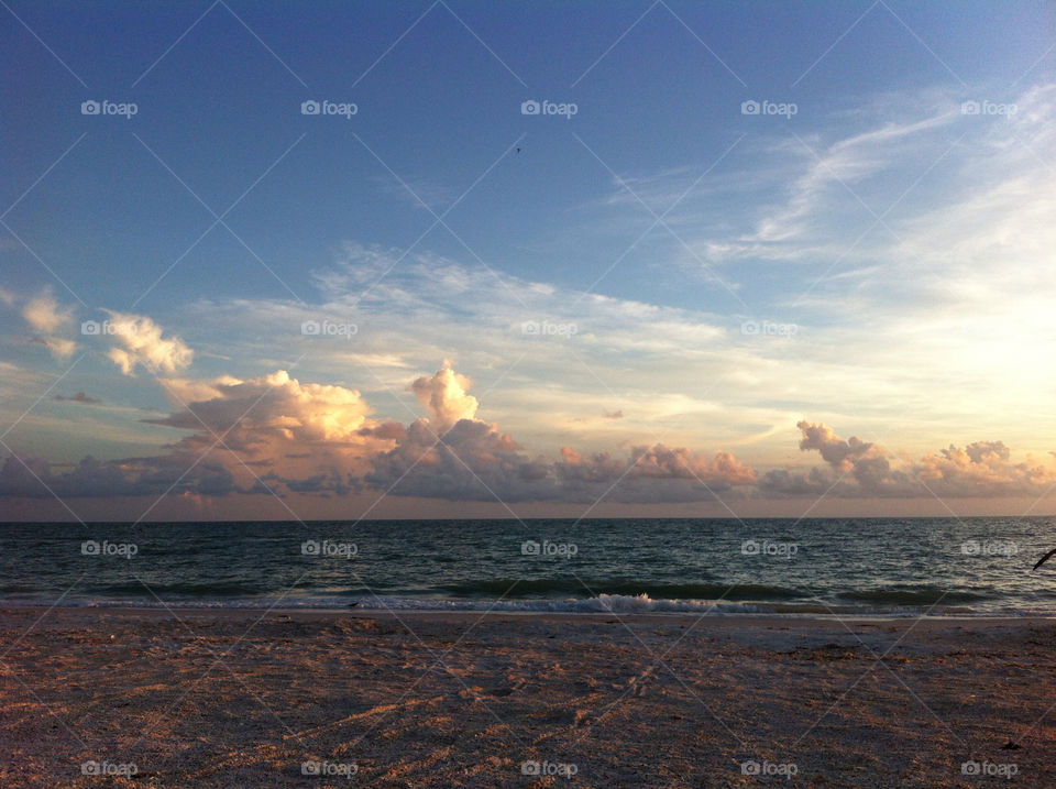 anna maria island beach ocean sky by ladypoet
