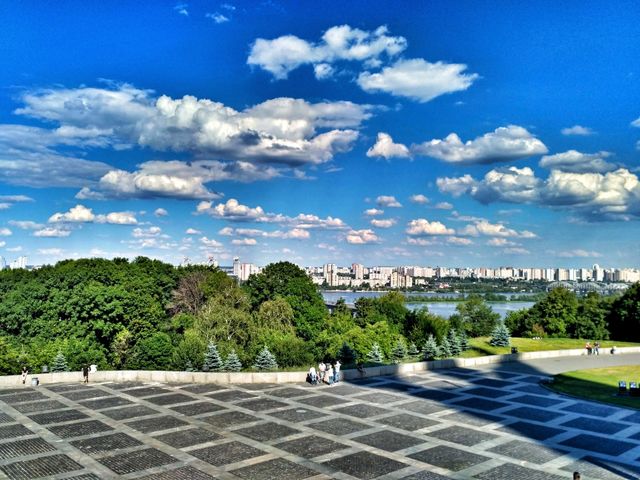 beautiful landscape in the city