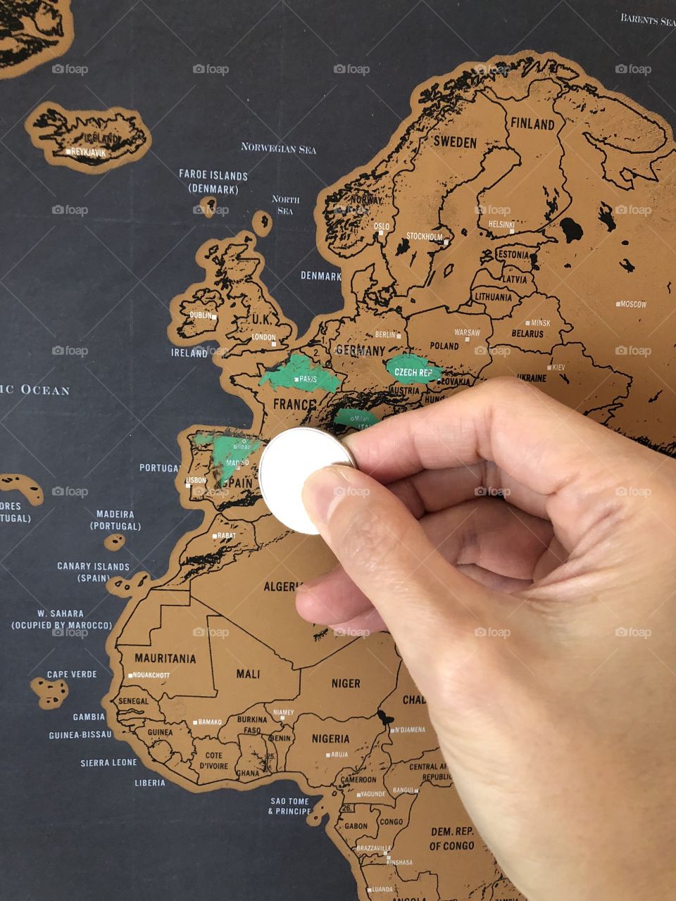 Collecting countries