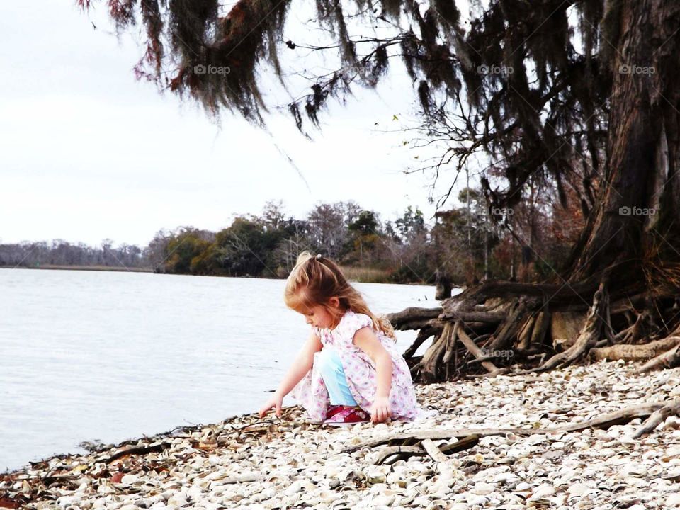 Nature, Tree, Girl, One, Child