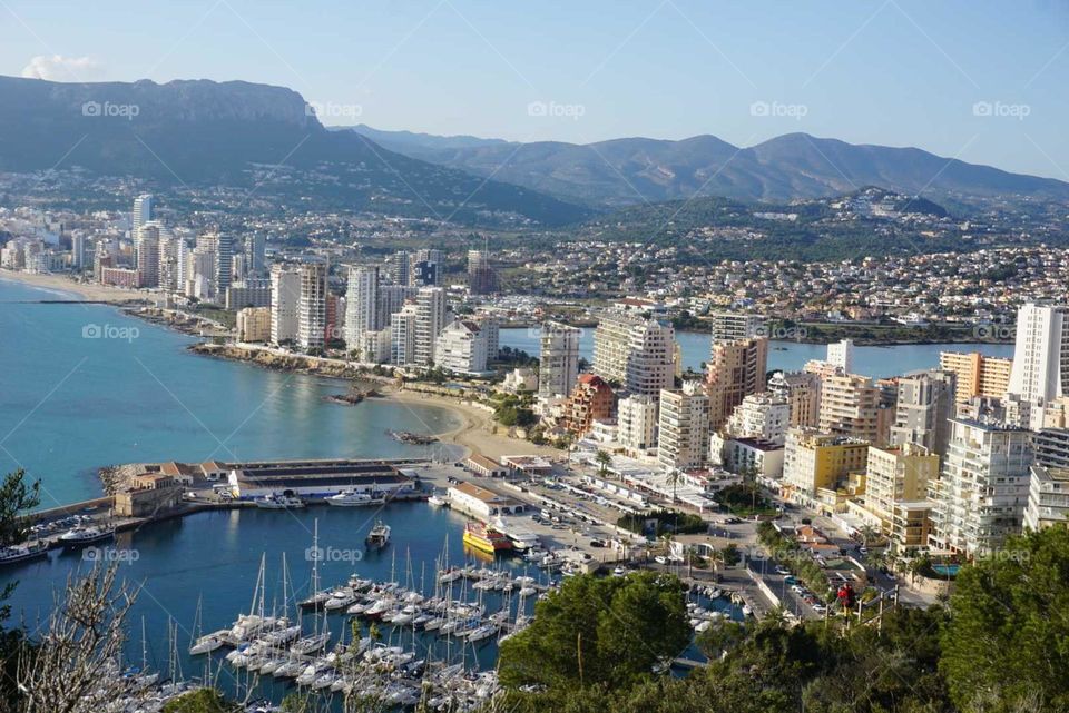 City#view#skyscraper#buildings#sea