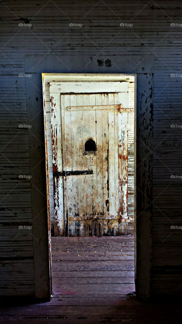 Prison door