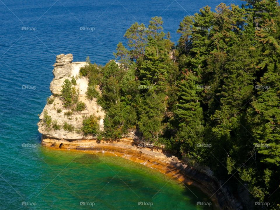 Miners Castle, Munising MI. Miners Castle, Munising MI - part of the Pictured Rocks Lakeshore