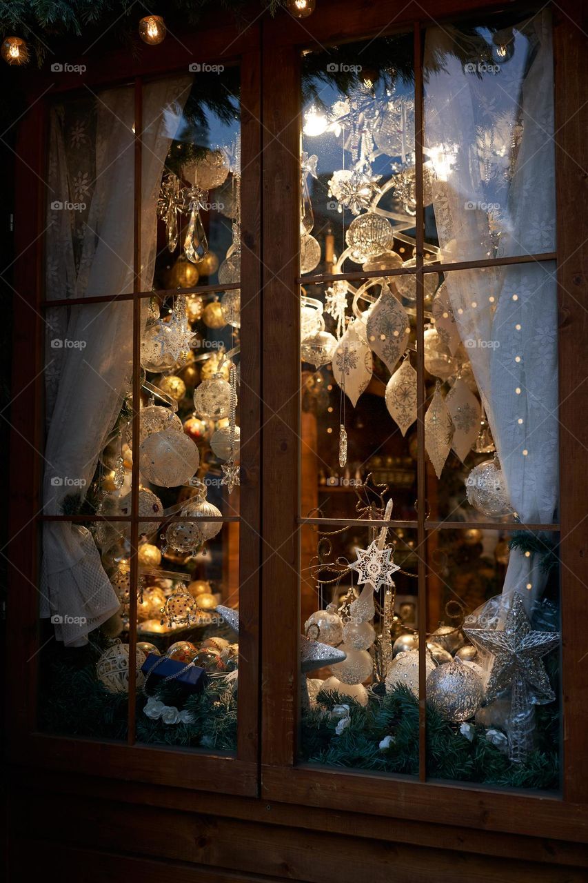 Christmas window 