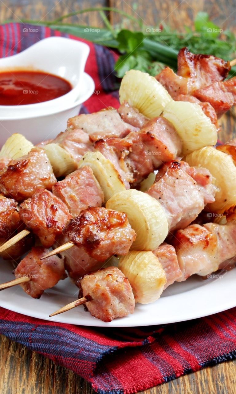 Food contains the nutrition that people and animals need to be healthy. The consumption of food is normally enjoyable to humans. It contains protein, fat, carbohydrates, vitamins, water and minerals.