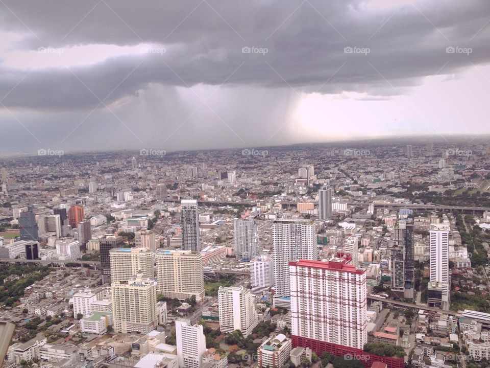 Bangkok sky view