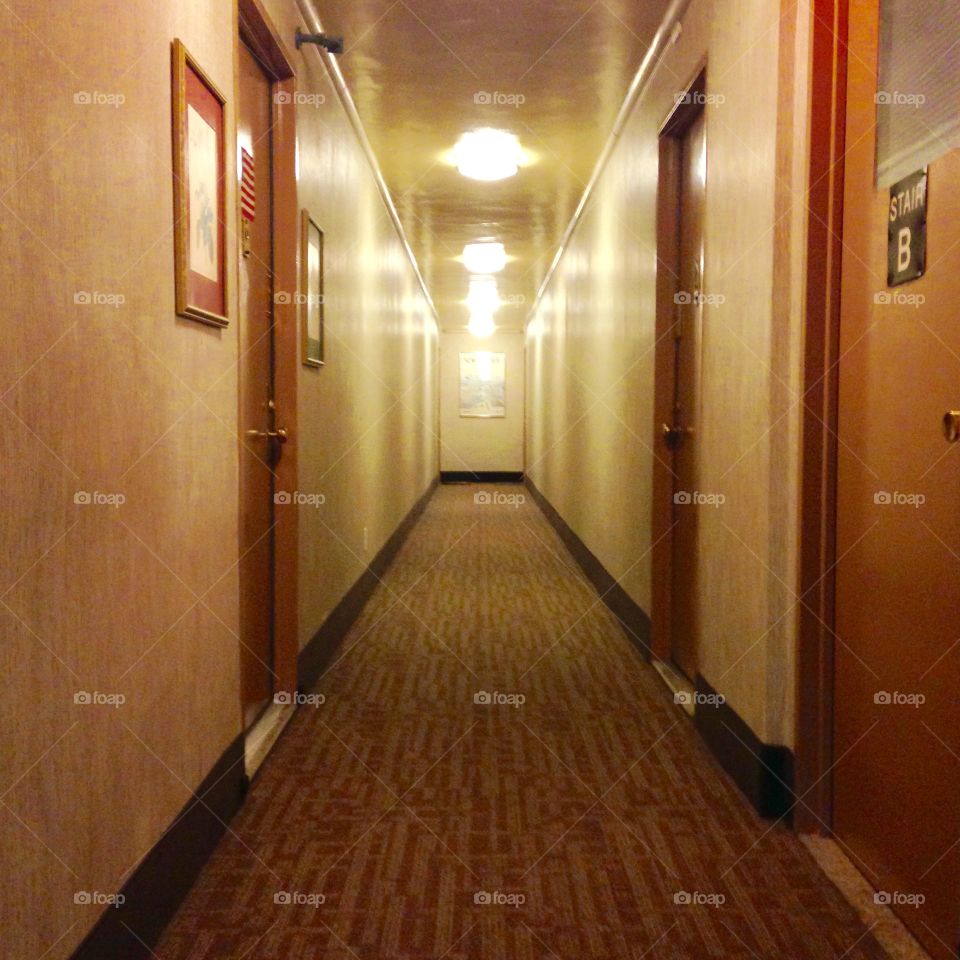 Hallway hotel 