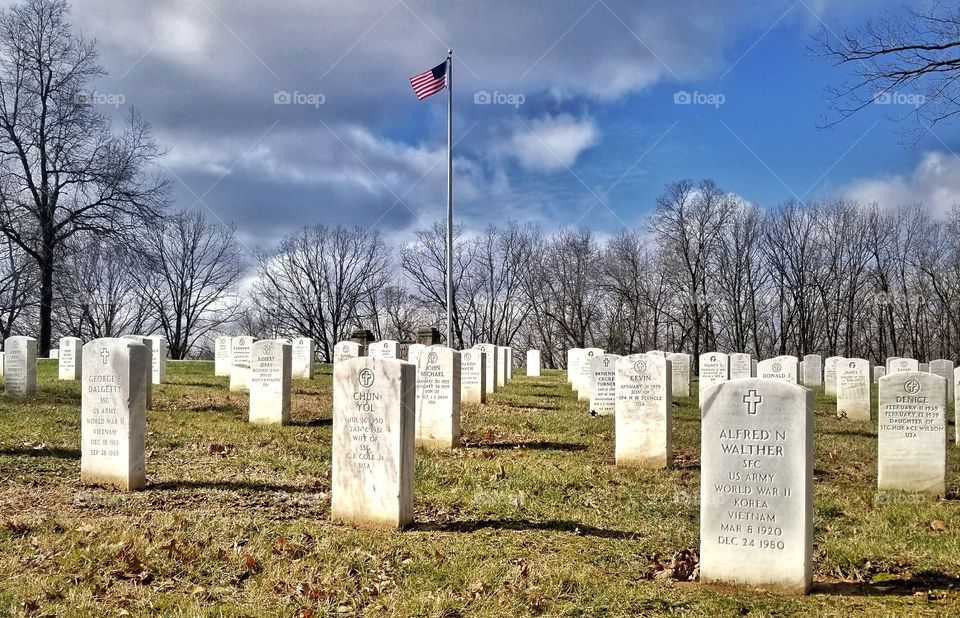 Main Post Cemetery, Fort Leonard Wood, Missouri