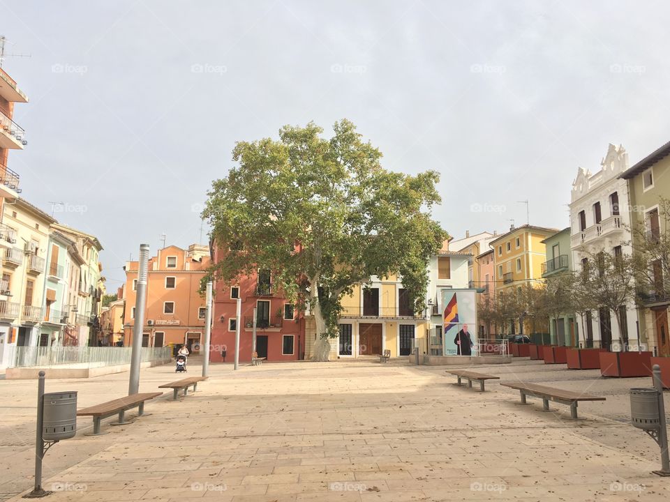 Square in Spain
