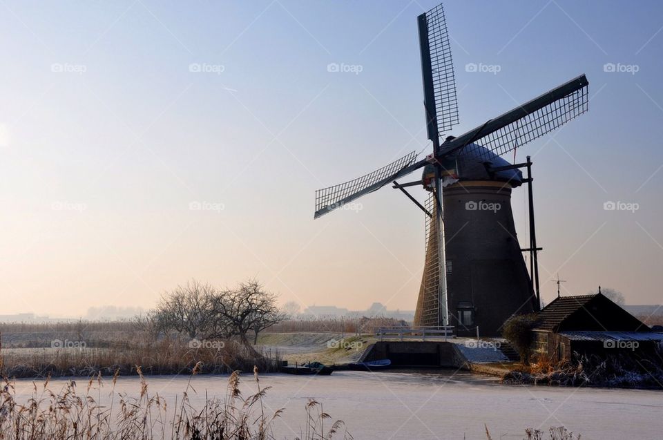 Wind mill at holland