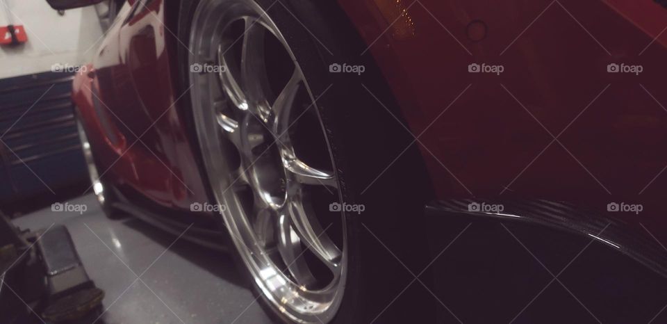 new wheel on a supra.